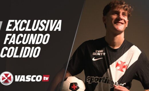 Facundo Colidio é o destaque em entrevista exclusiva da VascoTV