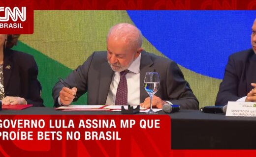 Presidente Lula assina Medida Provisória que proíbe cassinos online e apostas esportivas no Brasil