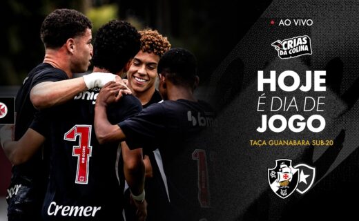 Base: Vasco Sub-20 enfrenta Botafogo na oitava rodada da Taça Guanabara neste sábado (26)