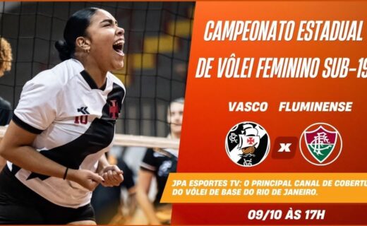 Vôlei Feminino: Vasco enfrenta Fluminense no Campeonato Estadual de Vôlei Feminino Sub-19