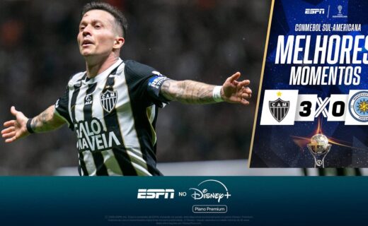 Atlético-MG vence Montevideo City Torque por 3 a 0 e dá passo importante rumo à final da Copa Sul-Americana
