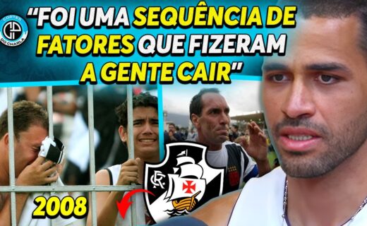 Alan Kardec recorda queda do Vasco em 2008