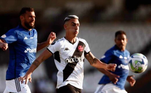 Puma durante o jogo contra o Cruzeiro