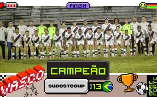Sub-13 do Vasco é campeão da SudesteCup